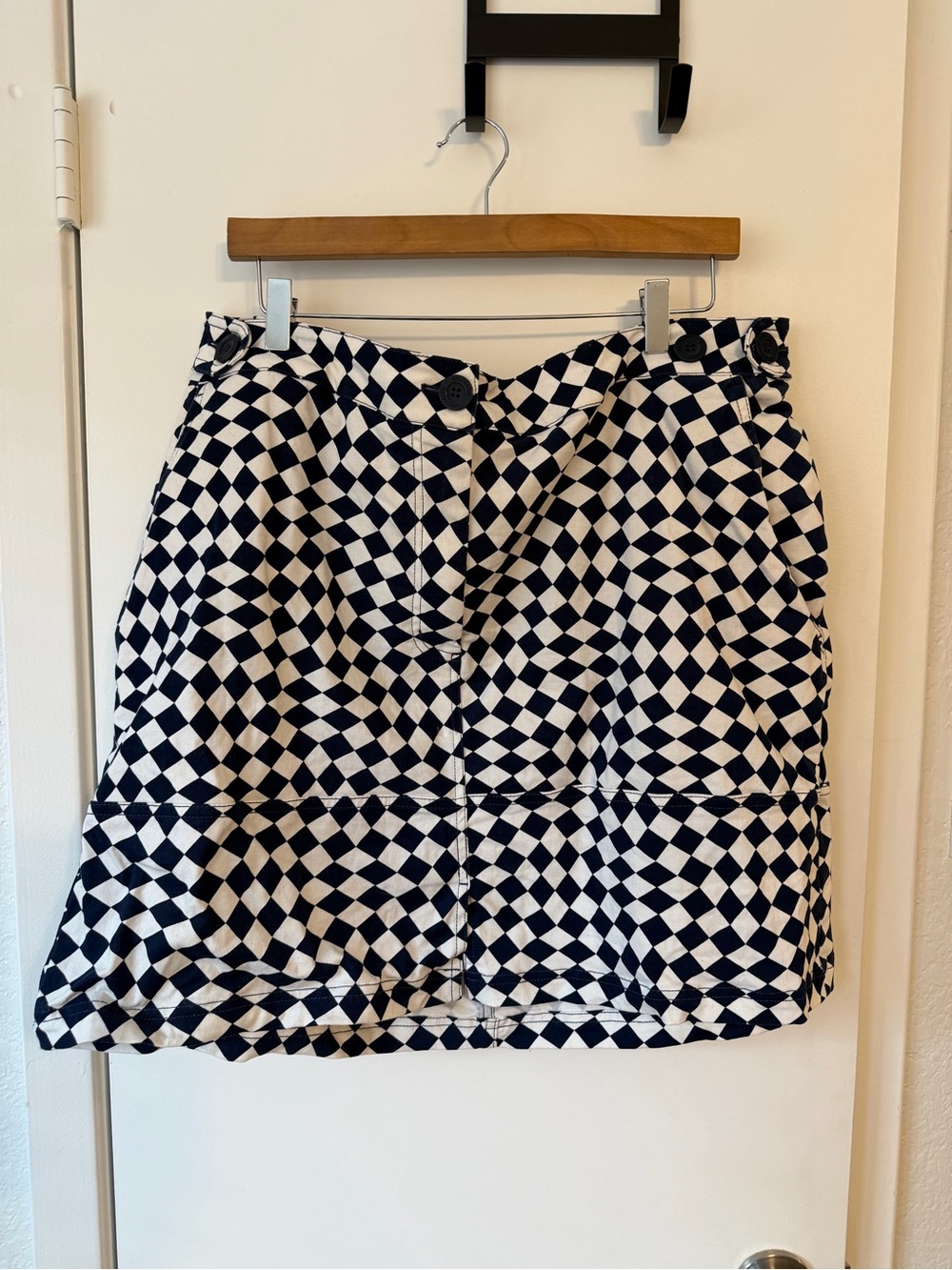 Wildfang Checkerboard Utility Mini Skirt